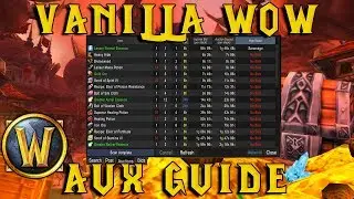 WoW Vanilla Classic: AUX Addon Guide and Tutorial!