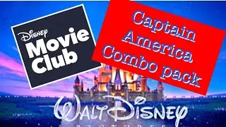 Captain America Combo Pack | Disney Movie Club