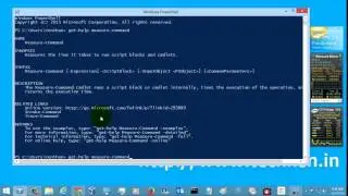 Windows Powershell Tutorial - Measure-Command
