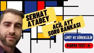 Limit ve Süreklilik Karma Test -5- | 2023 ACİL MATEMATİK AYT SORU BANKASI ÇÖZÜMLERİ