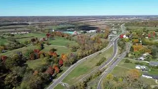 Beautiful North Springfield Drone in Fall