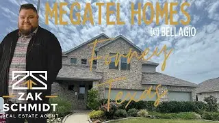Megatel Homes | Bellagio | Lagoon Community | 2695 SF  | 3 Bathrooms| Forney, Texas