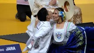 Final Junior Novel. Campeones Fabiana Quichiz y Sebastian Zeña. Entre Nosotras Marinera 2022