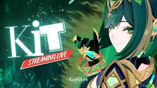 Building NEFER & Farming for her WEAPON as f2p(kinda)😭| GENSHIN IMPACT LIVE