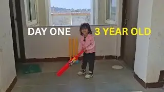 Day one of Practice Cricket | Saumya Playing Cricket 🏏