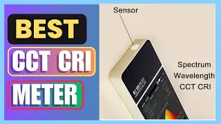 Best Spectral Distribution CCT CRI Color Lux meter