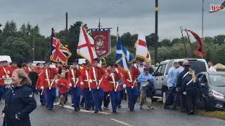 Last Saturday in August Band Parade Part 2 -30th Aug 2025 - @Antrim -District Chapter 3-Walk along
