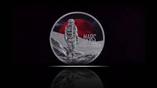 Niue 2024 $1 MARS FROM PHOBOS 1oz Silver Proof