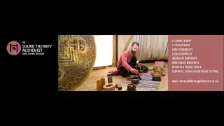 Christian Jensen: The Sound Therapy Alchemist Tells his story plus use gongs and singing bowls