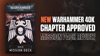 Играю в Warhammer 40k с пакетом миссий Chapter Approved 2025!