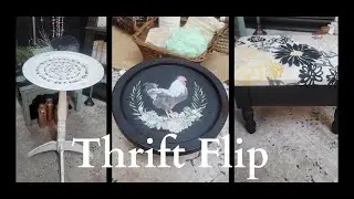 Thrift Flip - Three thrifted items get a beautiful transformation!