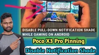 How To Disable Notification Shades In Poco X3 Pro | How To Turn Off Notifications While Playing BGMI