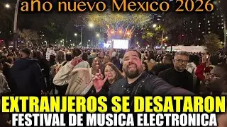 Así vivimos el AÑO NUEVO 2026 con la MEJOR MUSICA - Ángel de la Independencia 🎆 en MEXICO 🇲🇽