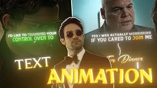 AE like &ldquo;Smooth TEXT ANIMATION&rdquo; in Alight Motion (+preset)