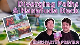 Hanafuda Deck and The One Hundred Torii Diverging Paths Expansion | Kickstart Preview