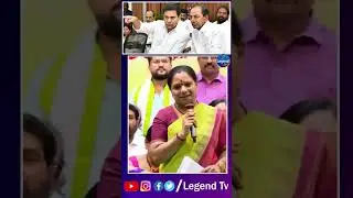Kavitha Shocking Comments On BRS Party || KCR || LegendTv