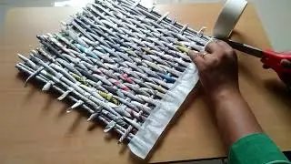 DIY storage Box| Recycling Newspaper| Newspaper storage Box.
