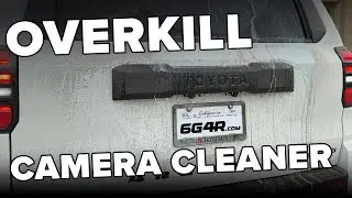 6th Gen 4Runner Backup Camera Washer System - Overkill?