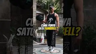 Modal dumbbell sebiji bisa melatih otot tricep!