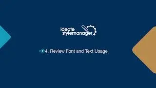 Tip #4 - Review Font and Text Usage