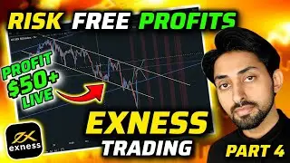 How to Make Profits Risk Free in Exness Trading with Just $100 Balance | Live Exness Trading