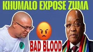 BREAKING NEWS: KHUMALO EXPOSE JACOB ZUMA'S MK PARTY SECRET