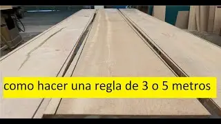 Carpintería Chávez: Como enderezar madera larga de 3 o 5 metros