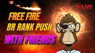 Free Fire Grandmaster 🔥 Push With Friends Play WithNot Hunterg 🔴
