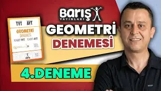 Barış Yayınları TYT-AYT Geometri Denemesi 2026 - AYT 4 DENEME