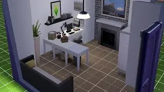 The Sims 4 Room Build - Simple Study