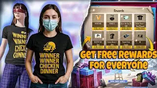 Get Free Permanent Rewards For Everyone | Air Drop Carnival | PhysicalRewards | PUBGM