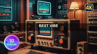 Retro Radio Room ♫ Stress Relief ♫ 10 Hours