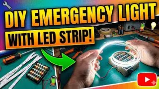 Amazing led strip light making by mobile charger power supply | led strip light use for night bulb