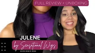 JULENE BY SENSATIONAL WIGS | A SIMPLE SPRING LOOK | FULL WIG REVIEW | #FRESHOUTTHEBOX