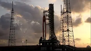 NASA fuels moon rocket in countdown test