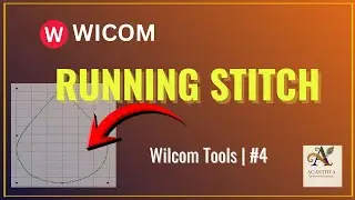 Wilcom Tutorial #4 | Running Stitch Practice | Beginner Embroidery Design