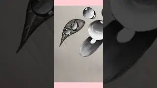 Easy 3d leaf drawing 🍃#shorts​ #craft​ #art​ #drawing​ #crafts​ #satisfying