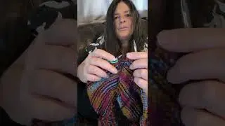 I'm knitting a top down jumper 🤩  #knittedjumper #knitwear #knittersofinstagram #jumper #knitting