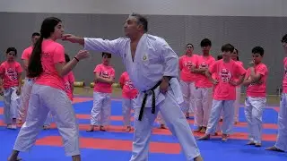 Karatecas del Club Sepai disfrutan de un clinic impartido por Ángel Arenas