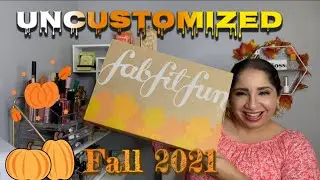 Uncustomized FabFitFun Fall 2021 Box🎃 #fabfitfun #fff