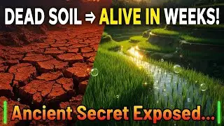 Ancient Rice Paddy Secret That Revives Dead Soil FAST &ndash; Oxygen + Carbon Hack Farmers Forgot!