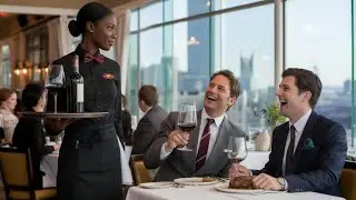 The Billionaire Asks Waitress For Financial Advice as a Joke - But Her First Words Left Him Shock