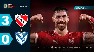 INDEPENDIENTE 3 - 0 V&Eacute;LEZ I Resumen del partido | #TorneoBetano Apertura 2025
