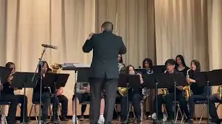 Channse&rsquo;s band concert at Will C. Wood Middle School