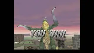 Gigan Adventure mode playthrough Hard Godzilla Destroy All monsters Melee