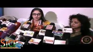 All India Mahila Congress General Secretary Nagma Press Meet at Dindigul 01