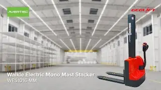 Walkie Electric Mono Mast Stacker WES1016-MM