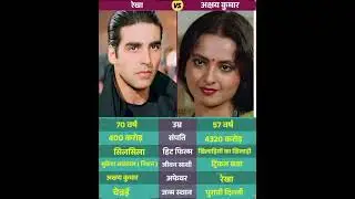Rekha & Akshay Kumar #shorts #video #music #halloween #bollywood