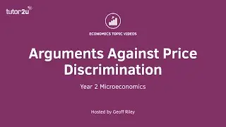Price Discrimination - Arguments Against