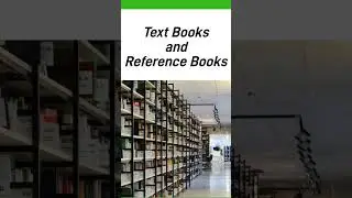 What is the difference between a Text Book and a Reference Book?